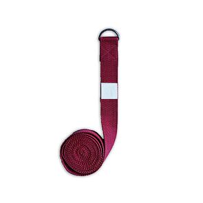 Yoga strap BURGUNDY