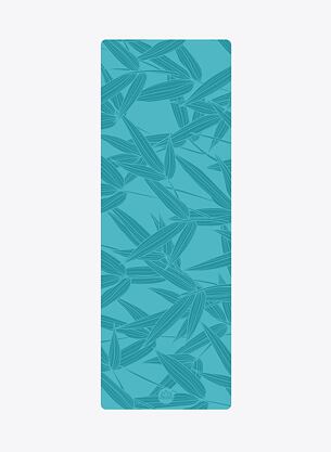 Premium non-slip yoga mat BAMBOO OCEAN 