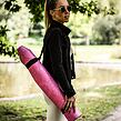 YOGGYS ALL YOGA MAT růžová JÓGOVÁ PODLOŽKA [MANDALA LOVE] s mandalou